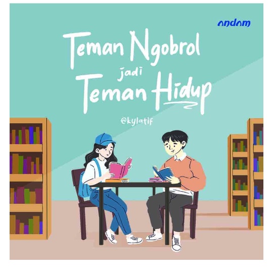 Teman ngobrol jadi teman hidup