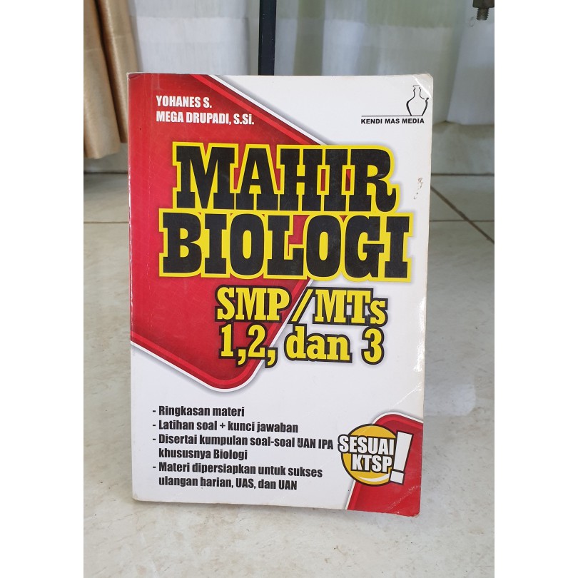 Mahir biologi SMP/MTs 1, 2, dan 3