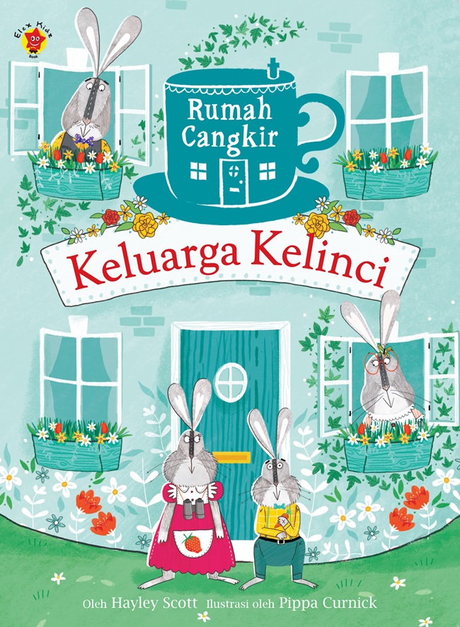 Rumah cangkir : keluarga kelinci