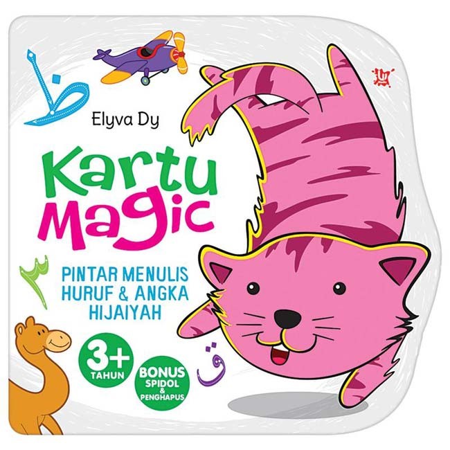 Kartu magic : pintar menulis huruf & angka Hijaiyah