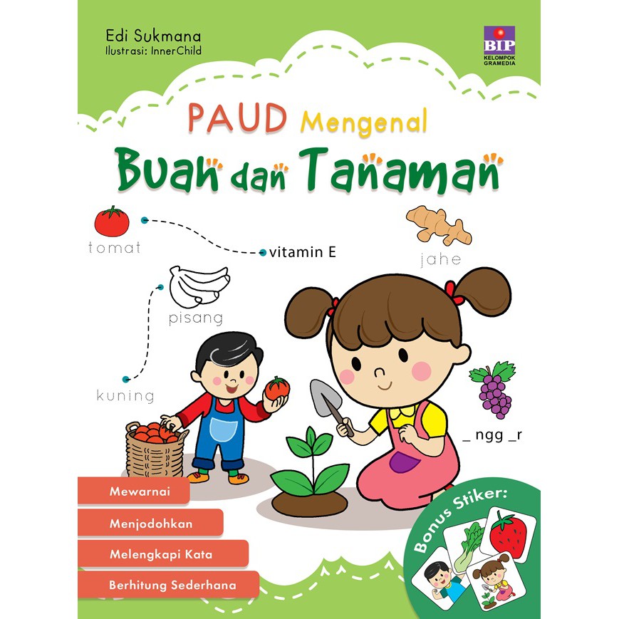 PAUD mengenal buah dan tanaman