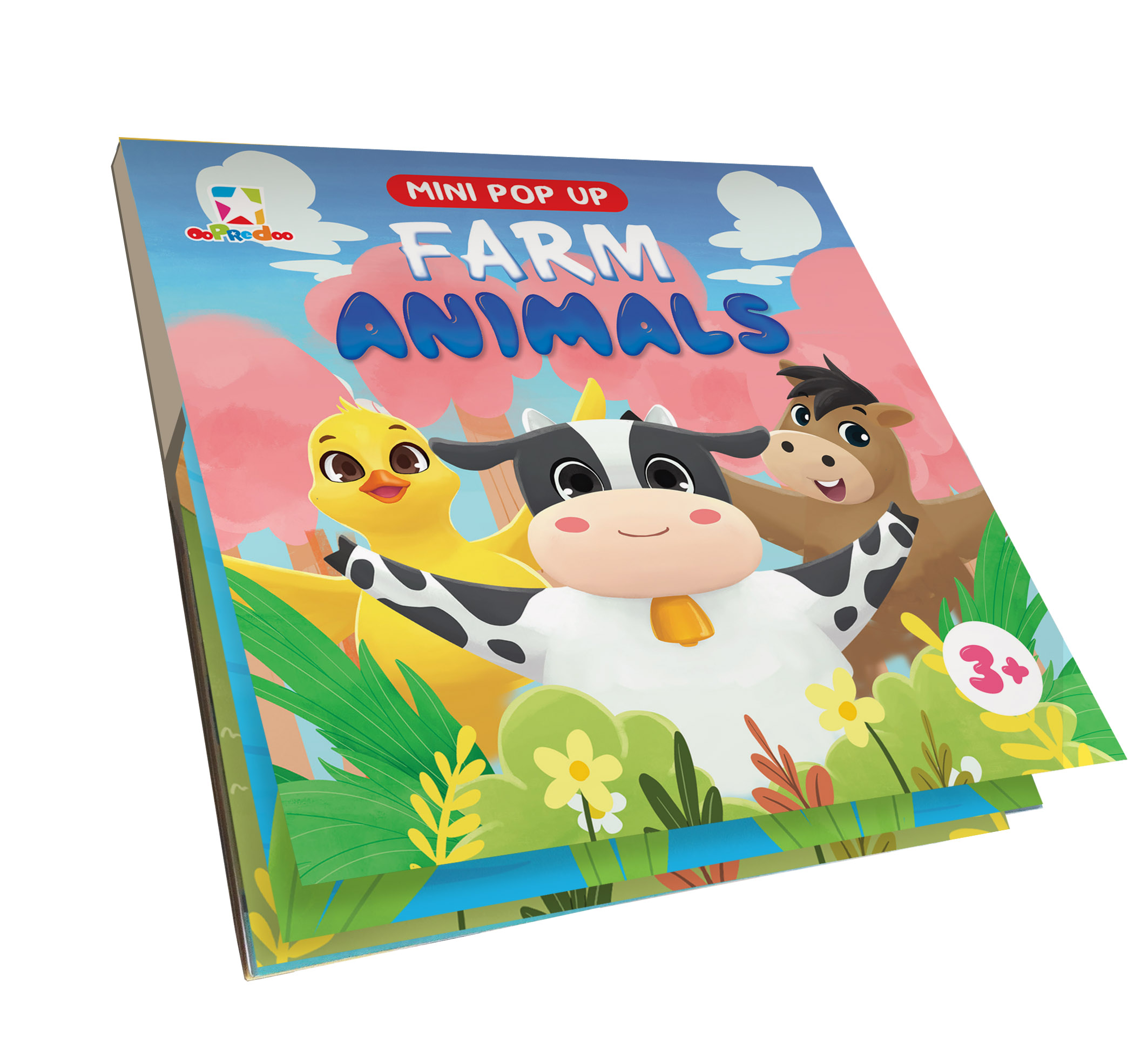 Oopredo mini pop up - farm animals