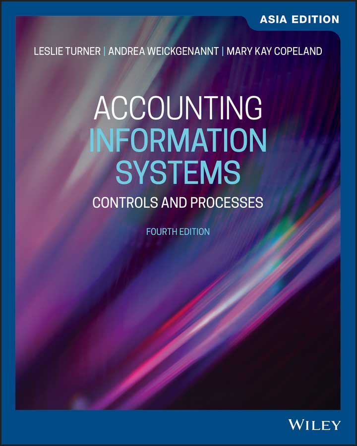 Accounting information systems :  control and processes fourth edition / Leslie Turner, Andrea Wickgenannt, Mary Kay Copeland
