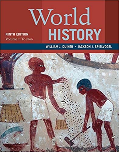 World history - ninth edition - volume 1 :  to 1800 / William J. Duiker, Jackson J. Spielvogel