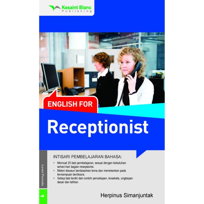 English for receptionist