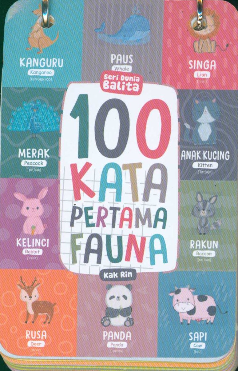 Seri dunia balita : 100 kata pertama fauna