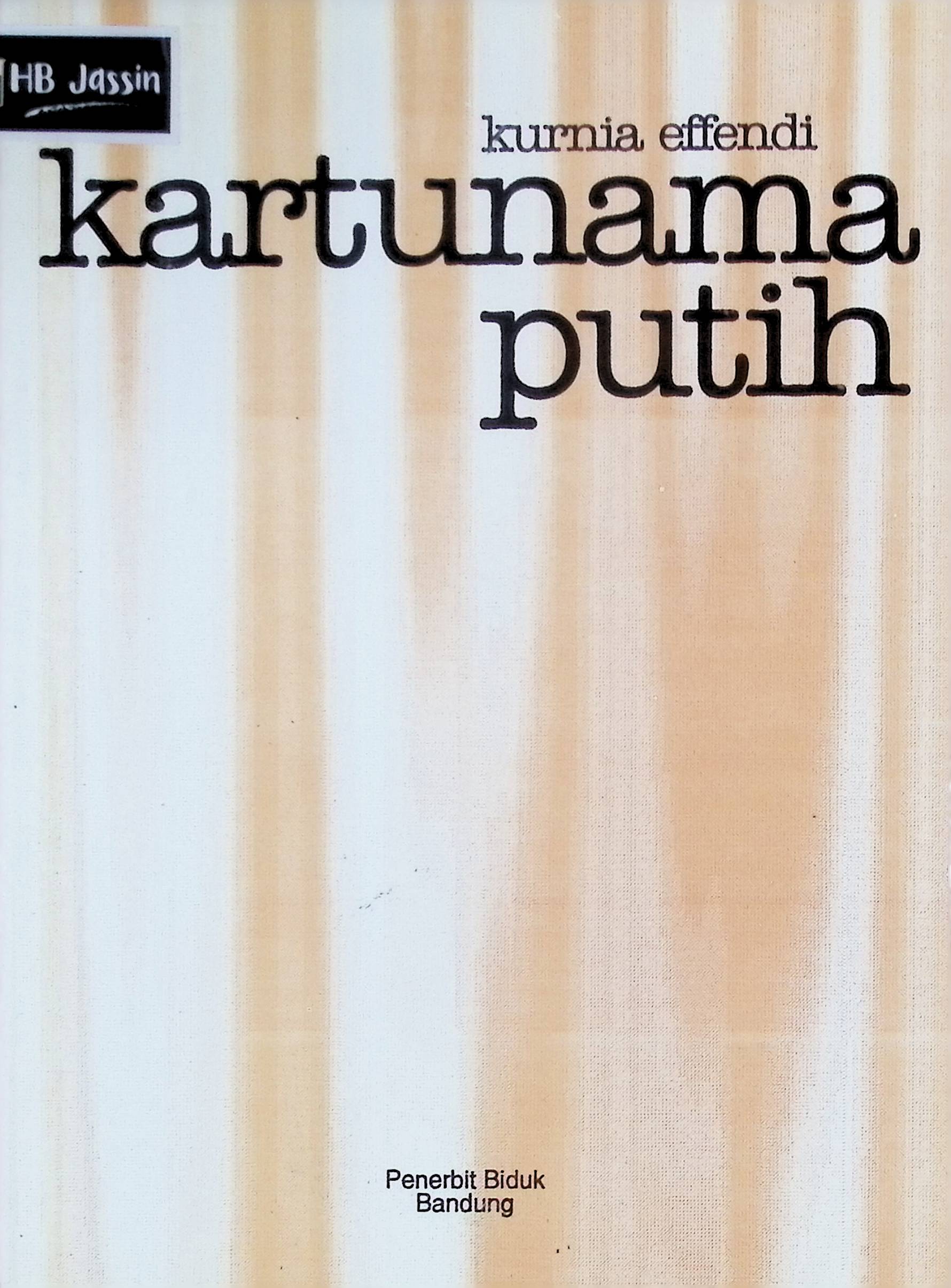 Kartunama putih : kumpulan puisi