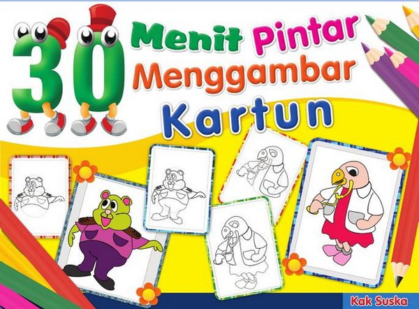 30 menit pintar menggambar kartun