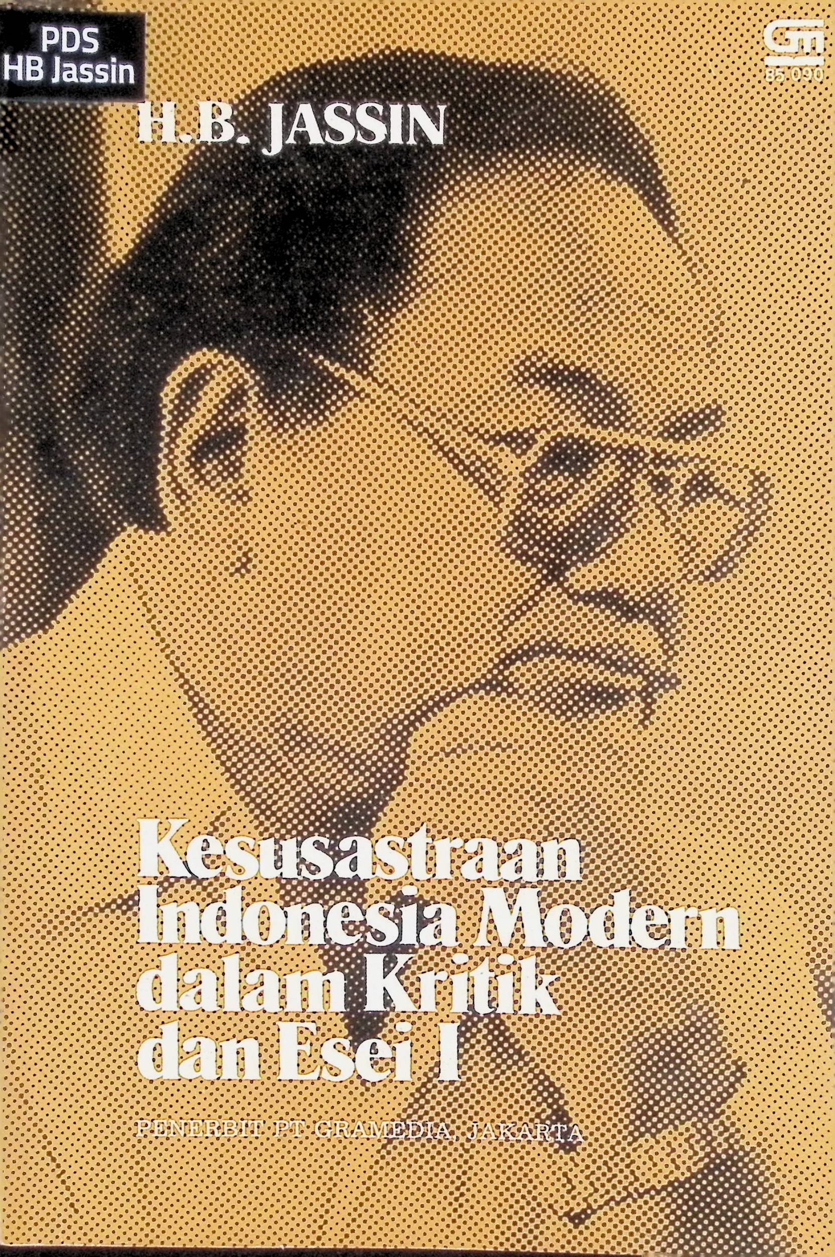 Kesusastraan Indonesia Modern dalam Kritik dan Esei I