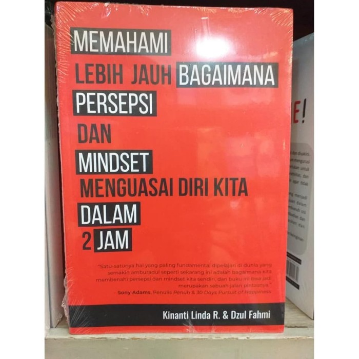 Memahami lebih jauh persepsi dan mindset menguasai diri kita dalam 2 jam