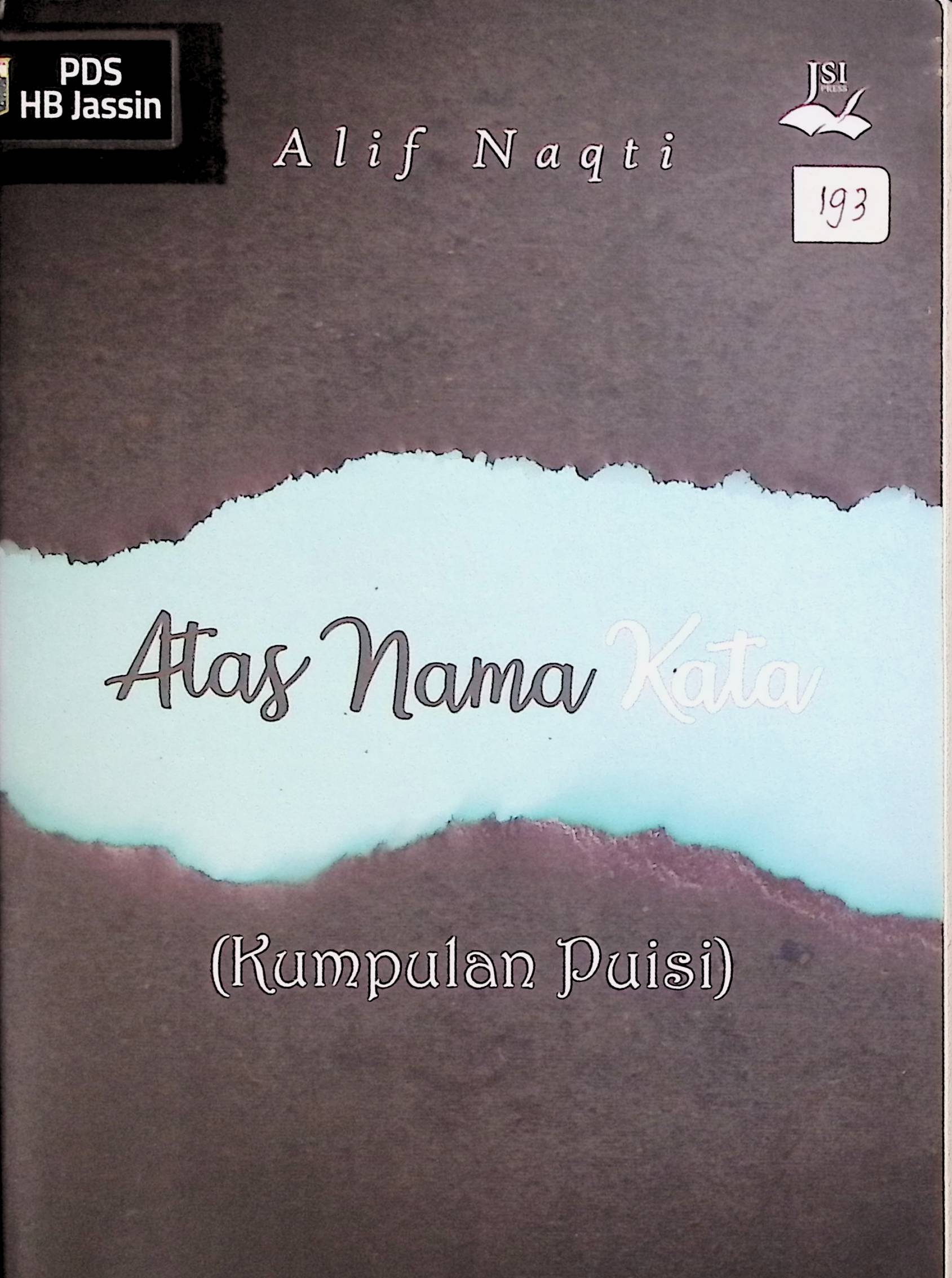 Atas nama kata :  Alif Naqti