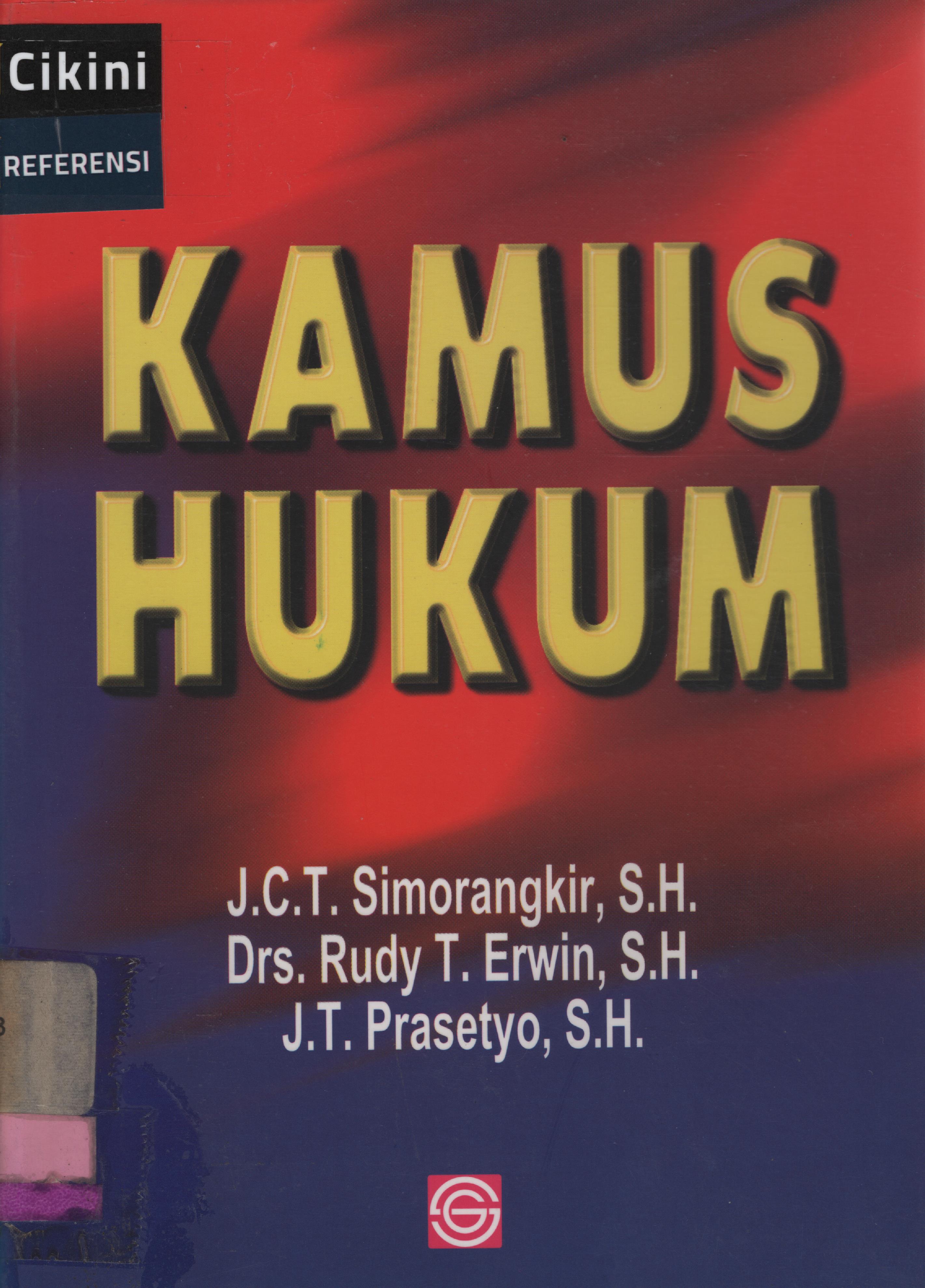 Kamus hukum
