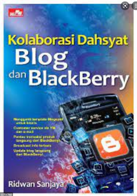 Kolaborasi dahsyat blog dan blackberry / Ridwan Sanjaya; Editor: Whindy Yoevestian