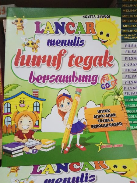 Lancar menulis huruf tegak bersambung