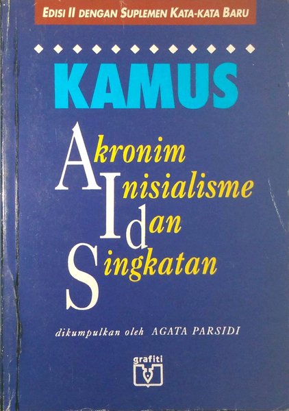 Kamus akronim, inisialisme, dan singkatan