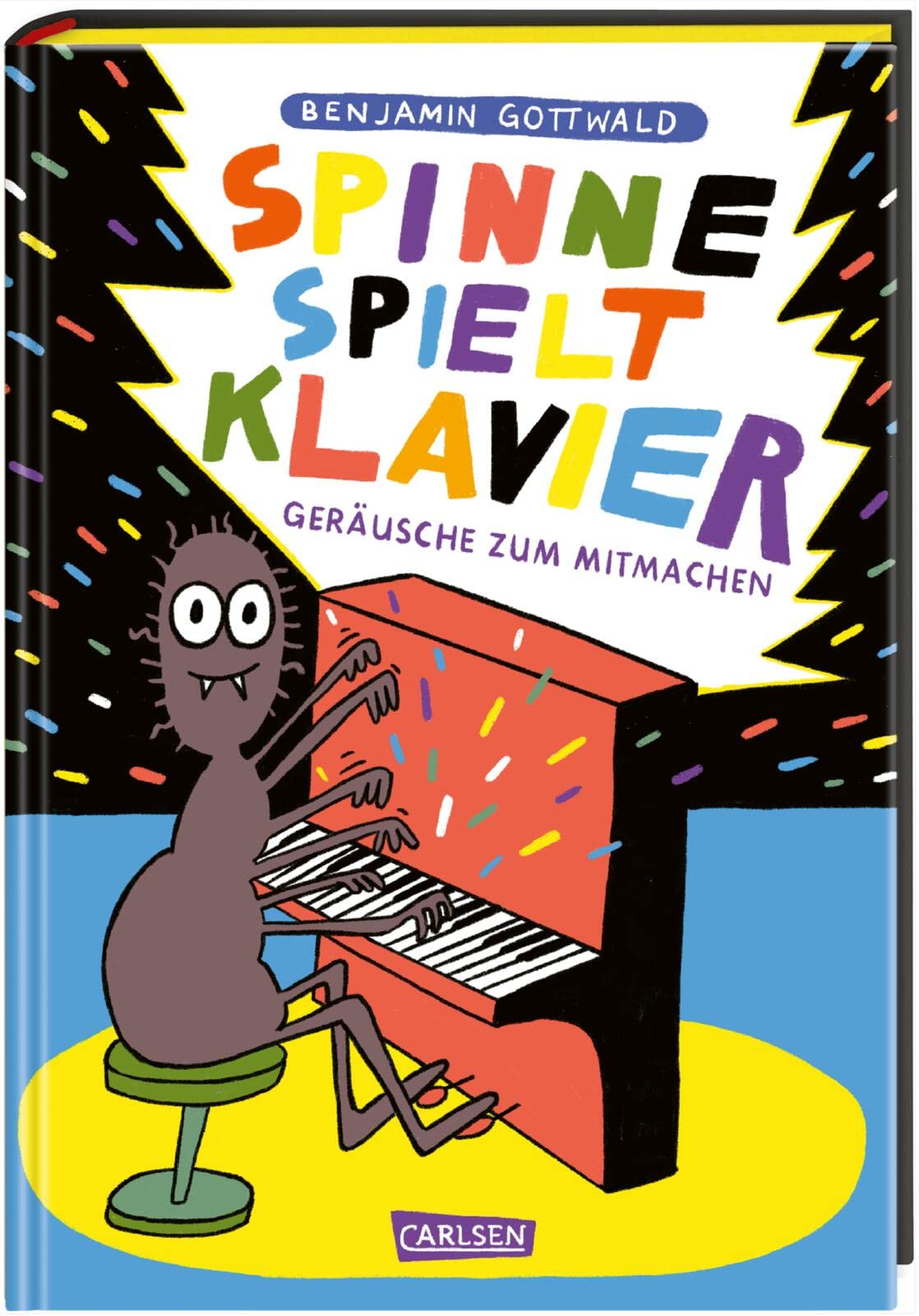Spinne spielt klavier : gerausche zum mitmachen
