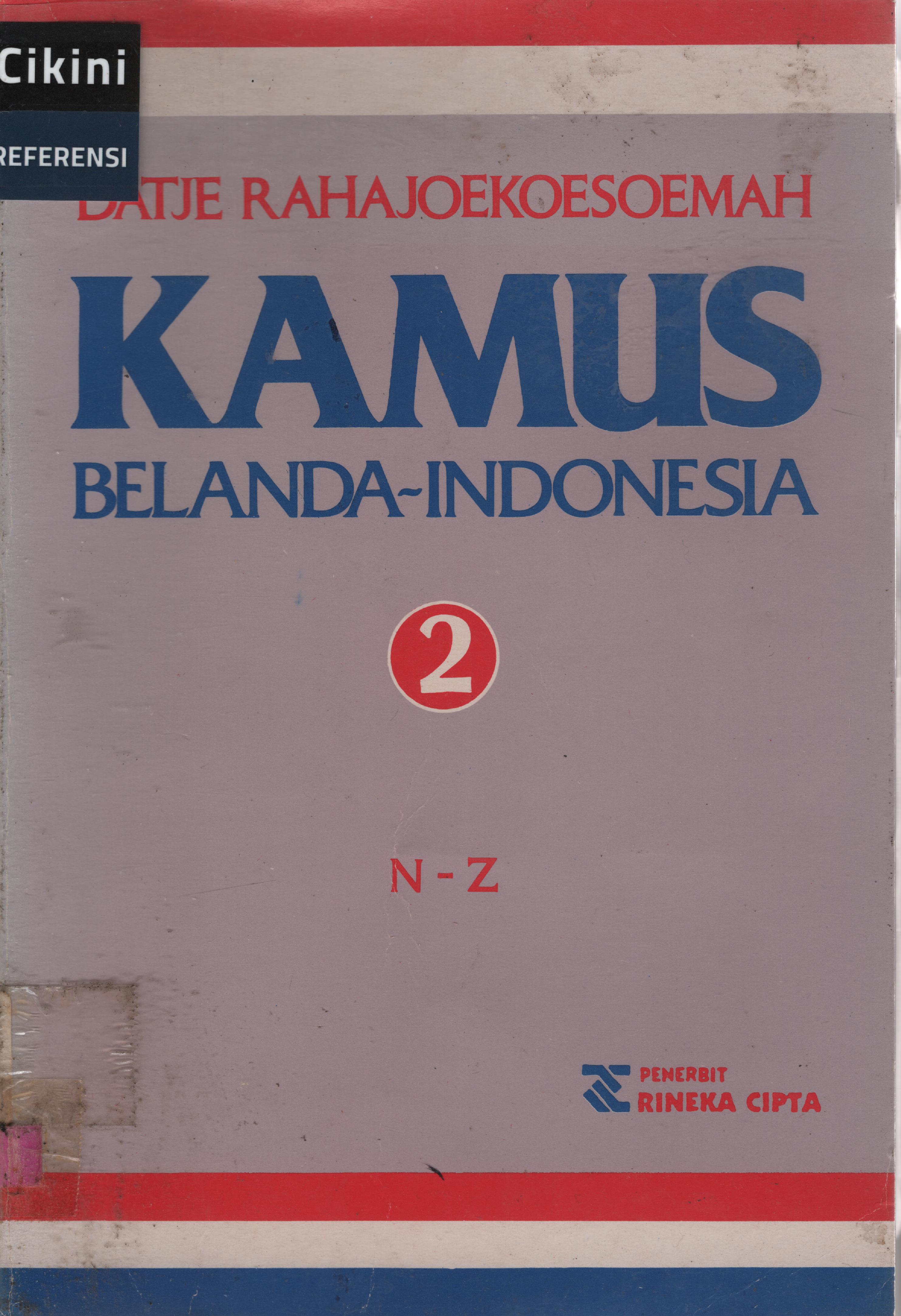 Kamus Belanda - Indonesia