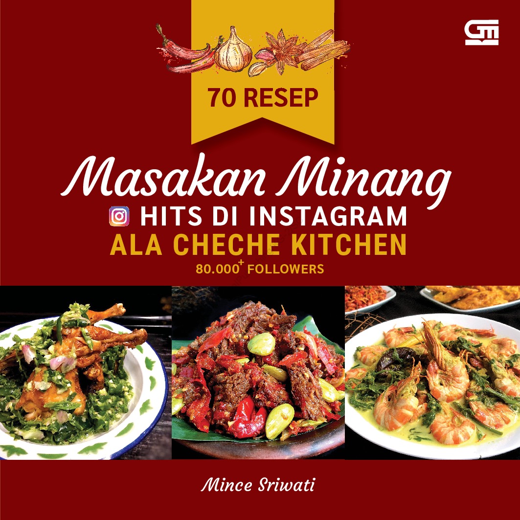 70 resep masakan minang : hits di instagram ala cheche kitchen