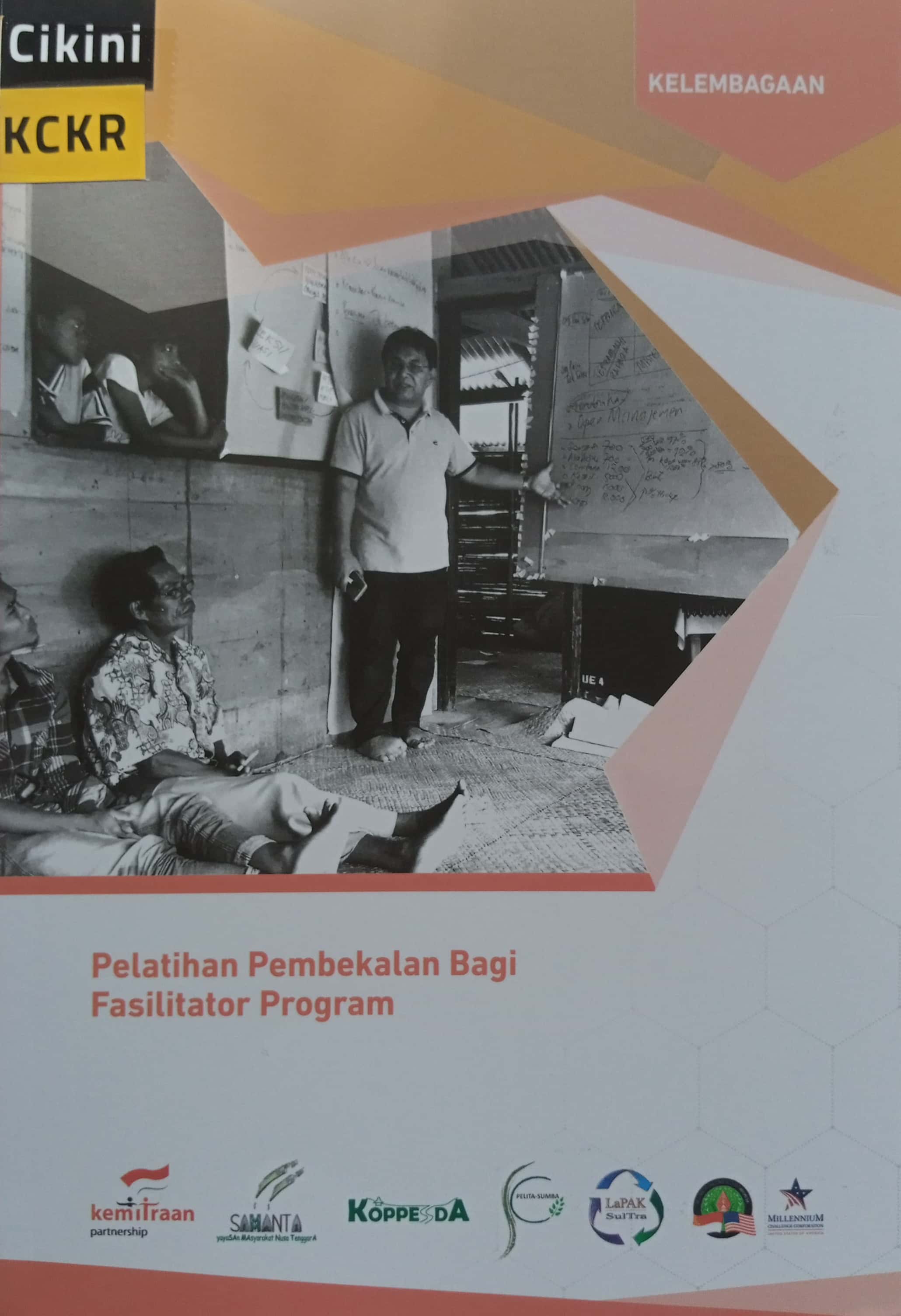 Pelatihan pembekalan bagi fasilitator program