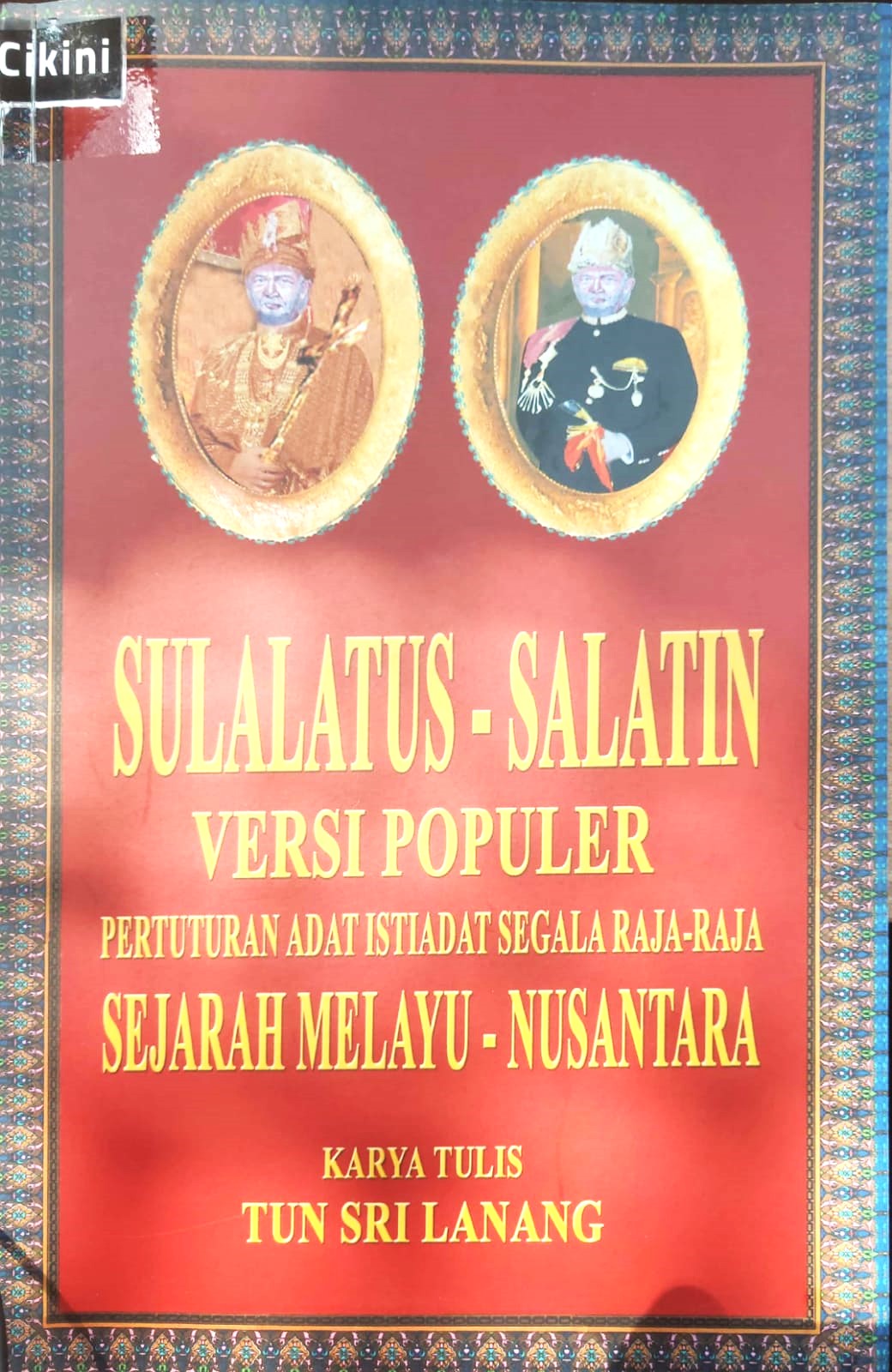 Sulalatus salatin : sejarah Melayu versi populer
