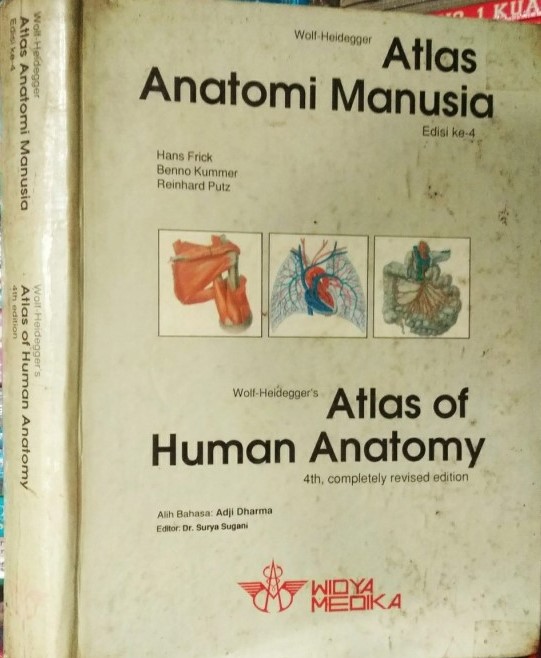Atlas anatomi manusia / Hans Frick, Benno Kumer, Reinhard Put; alih bahasa, Adji Dharma