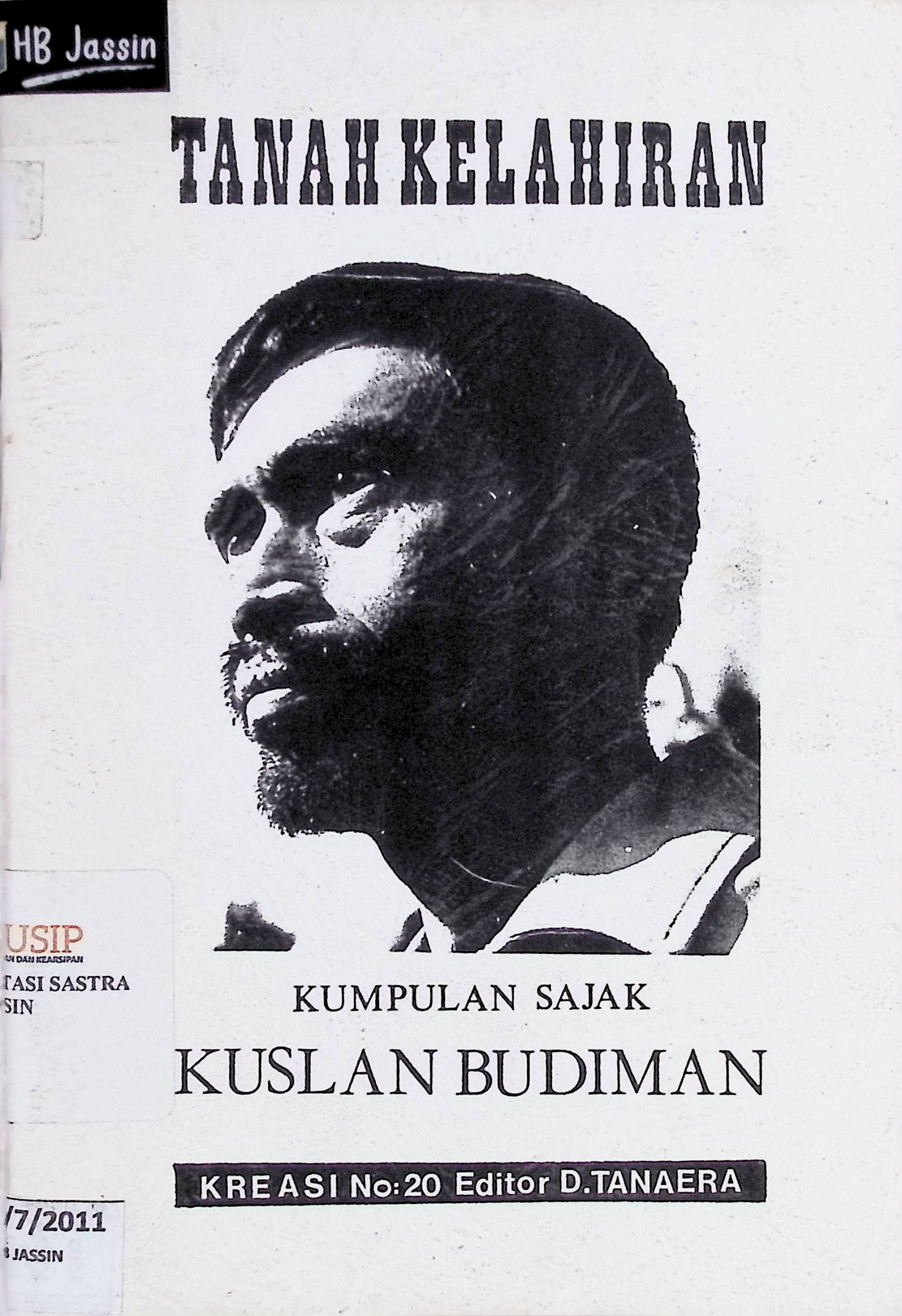 Tanah kelahiran : kumpulan sajak