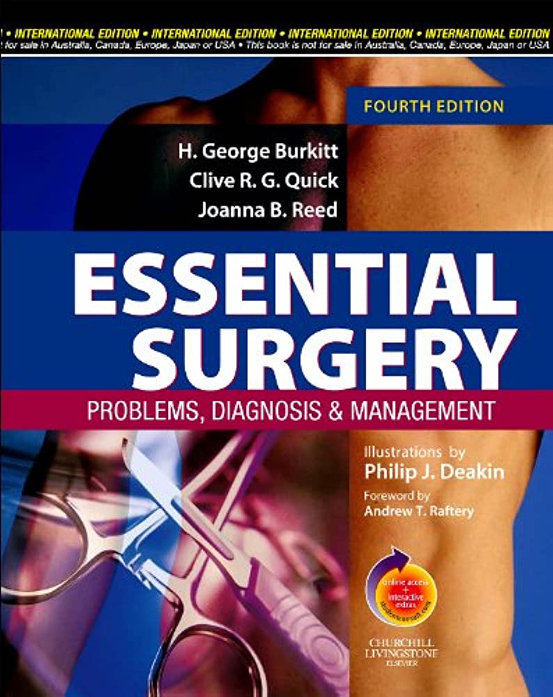 Essential surgery : problems, diagnosis and management