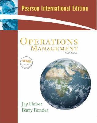 Operations management : ninth edition