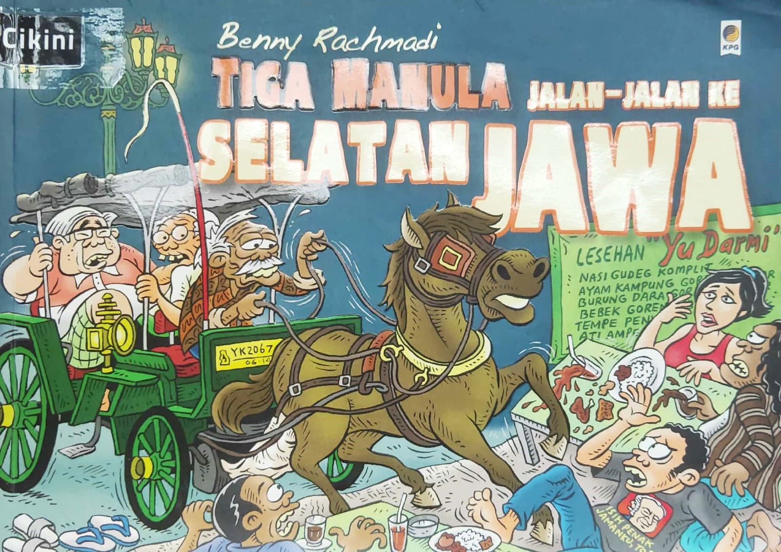 Tiga manula jalan-jalan ke selatan Jawa