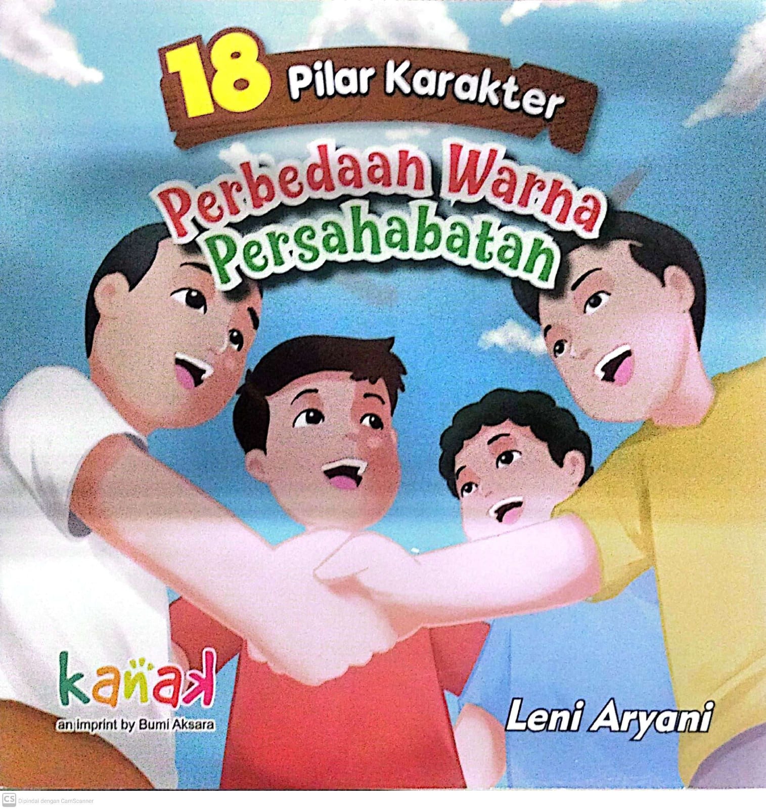 18 pilar karakter : perbedaan warna persahabatan