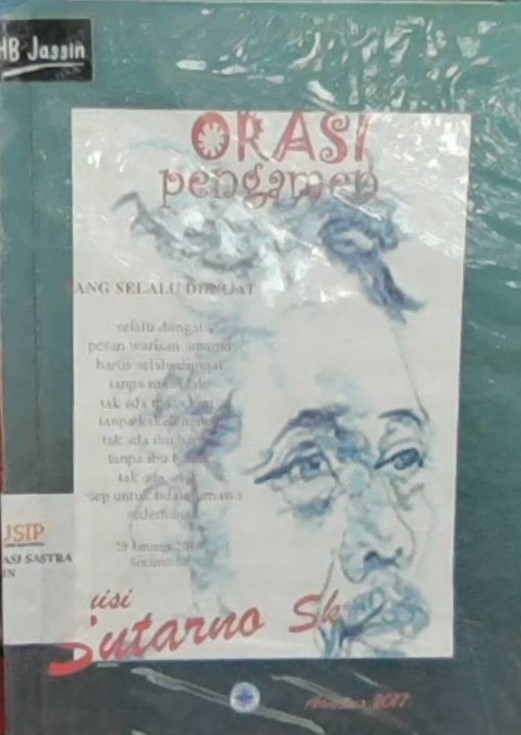 Orasi pengamen :  puisi / Sutarno Sk.; editor, Nani Tandjung
