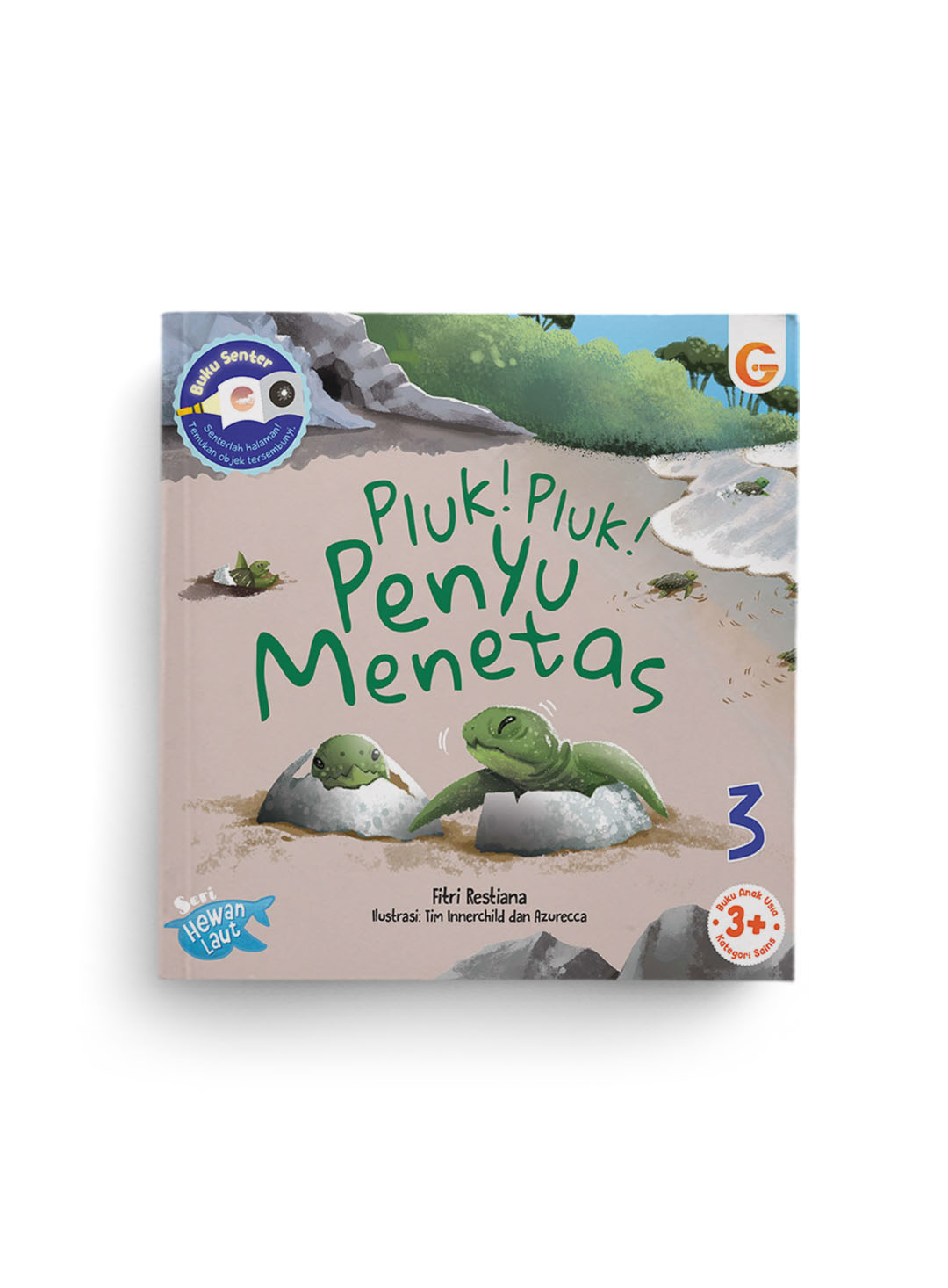 Pluk! pluk! penyu menetas : Seri hewan laut