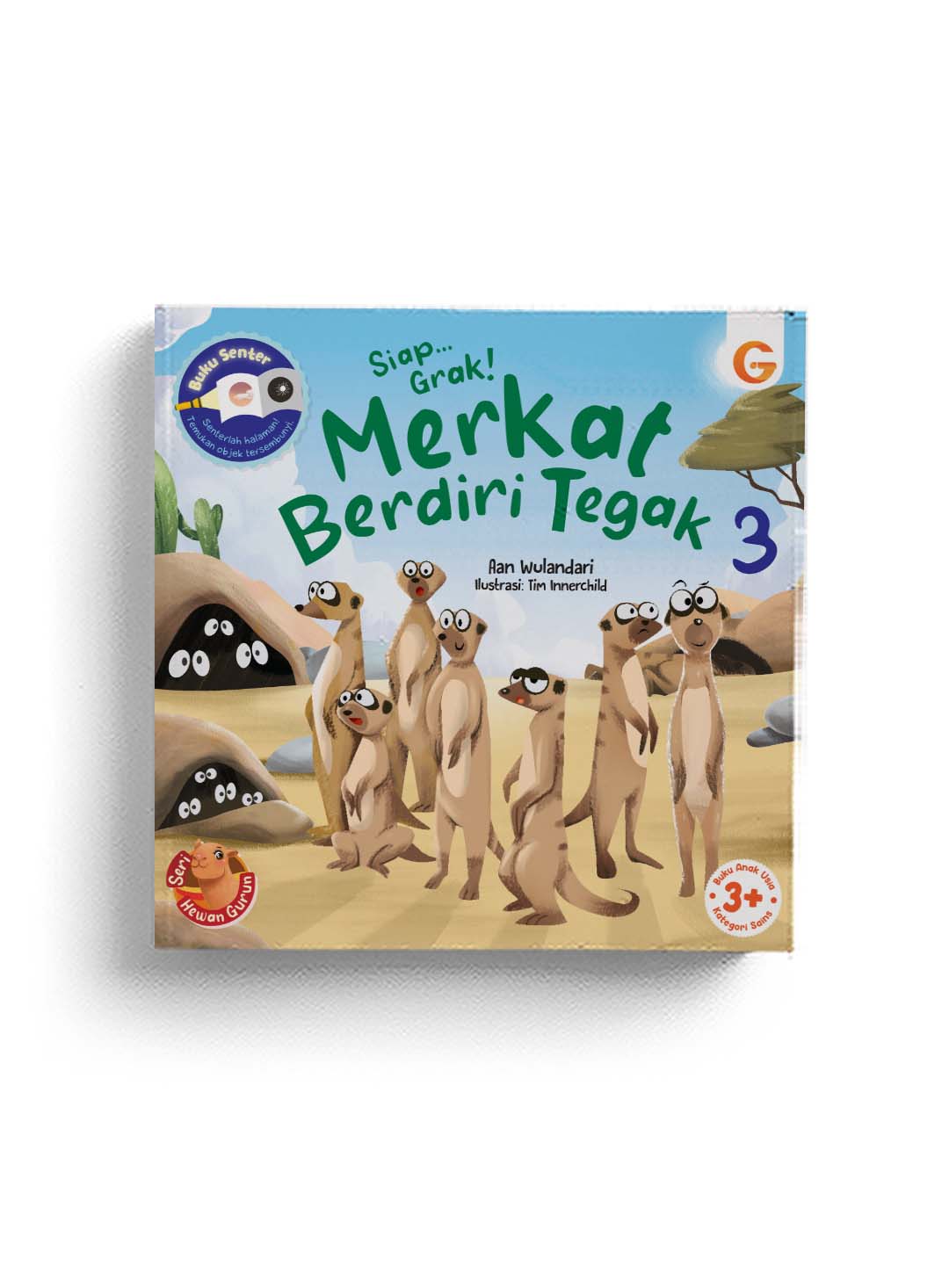 Siap ... grak! merkat berdiri tegak : Seri hewan gurun