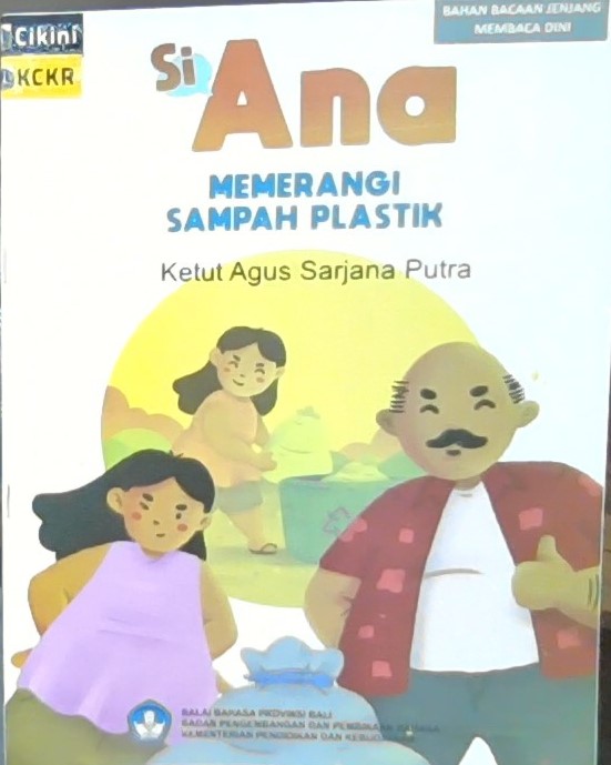 Si Ana memerangi sampah plastik
