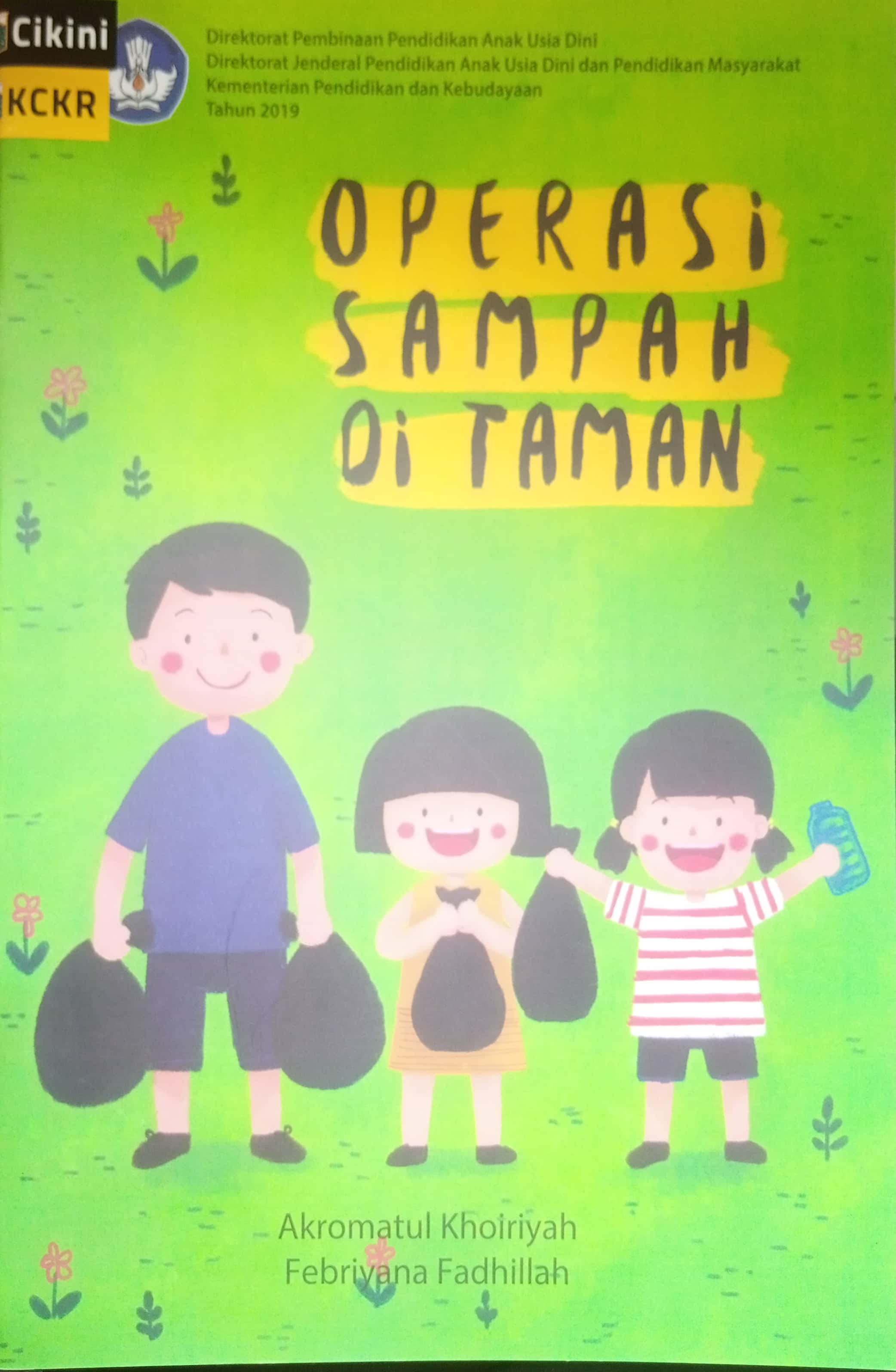 Operasi sampah di taman