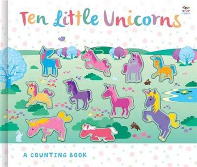Ten little unicorns : a counting book