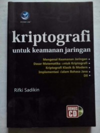Kriptografi untuk keamanan jaringan