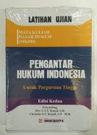 Latihan ujian : pengantar hukum indonesia