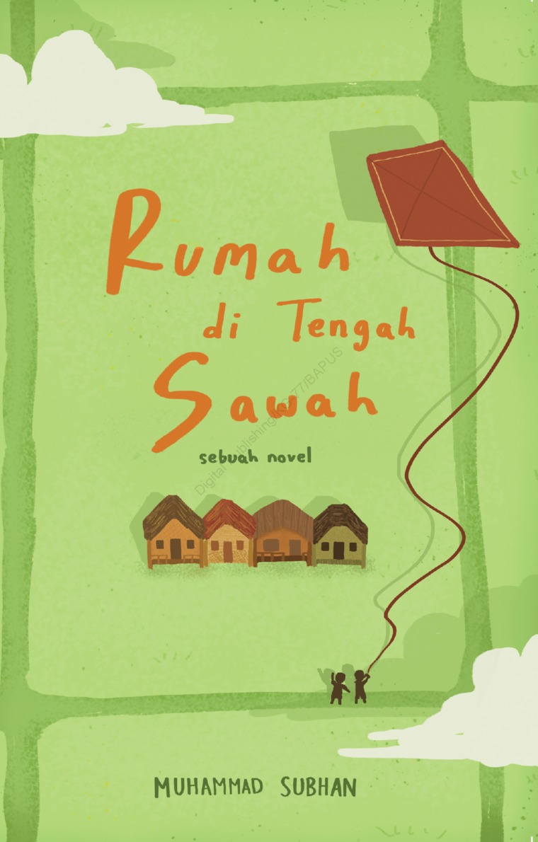 Rumah di tengah sawah