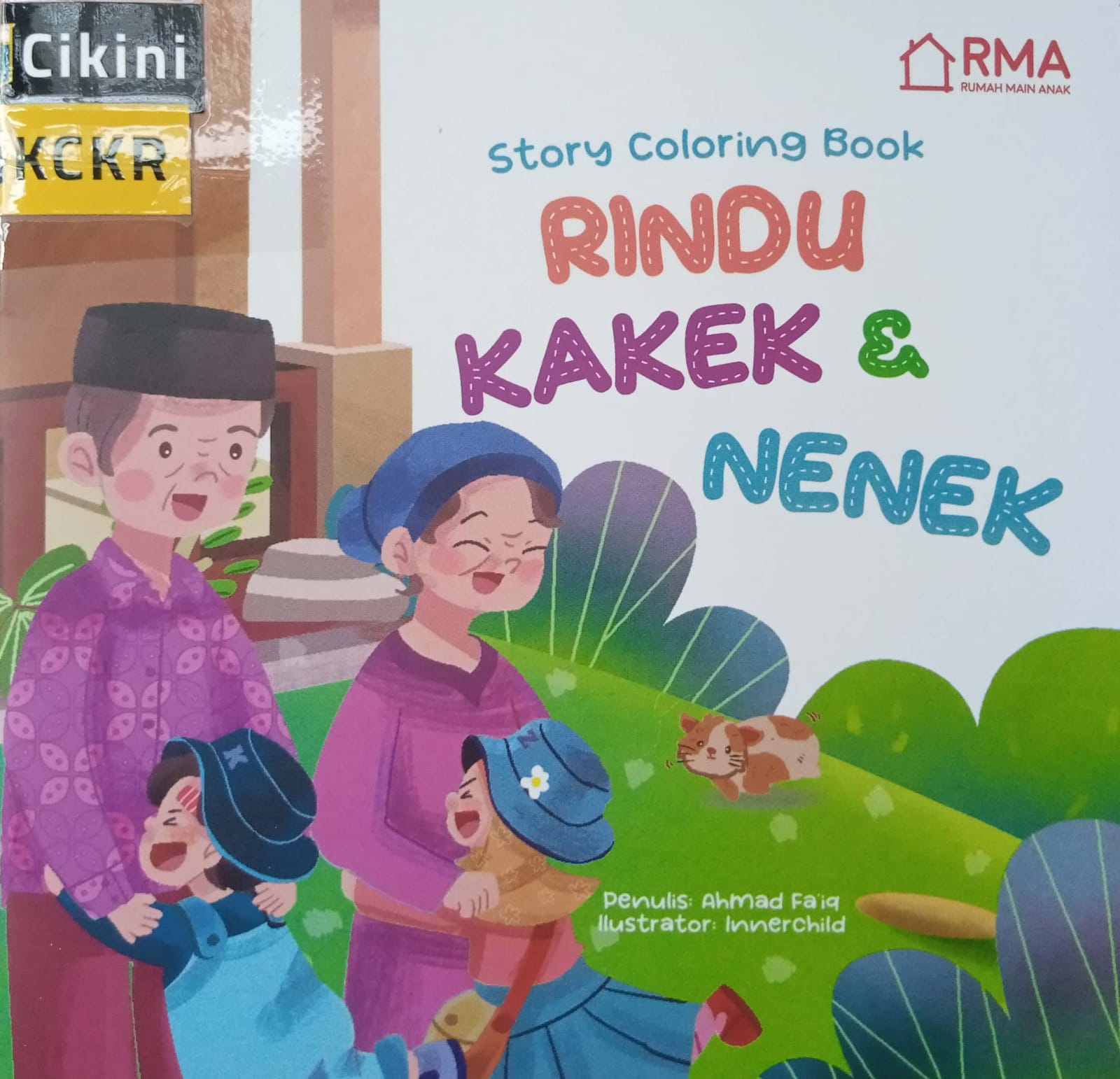 Story coloring book rindu kakek & nenek