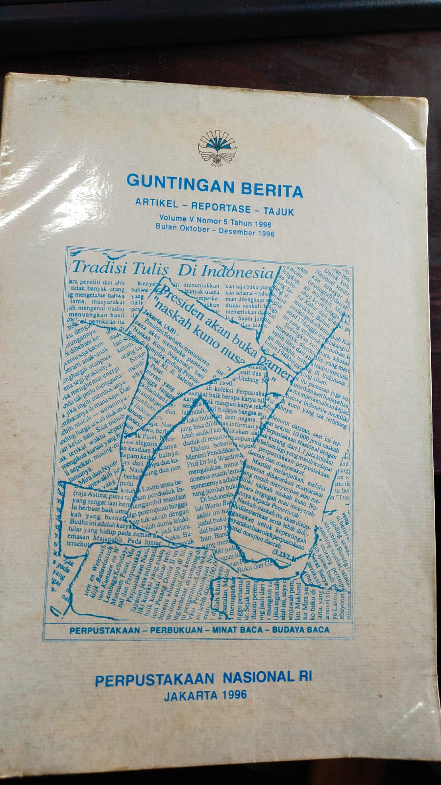 GUNTINGAN BERITA : ARTIKEL - REPOTASE - TAJUK : Bulan Oktober - Desember 1996