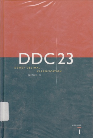 DDC 23 : Dewey Decimal Classification Edition 23