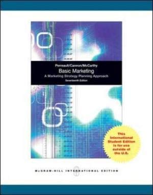 Basic Marketing : a marketing strategy planning approach (Seventeenth Edition)