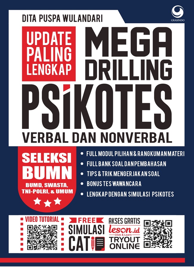 Update paling lengkap mega drilling psikotes verbal & nonverbal