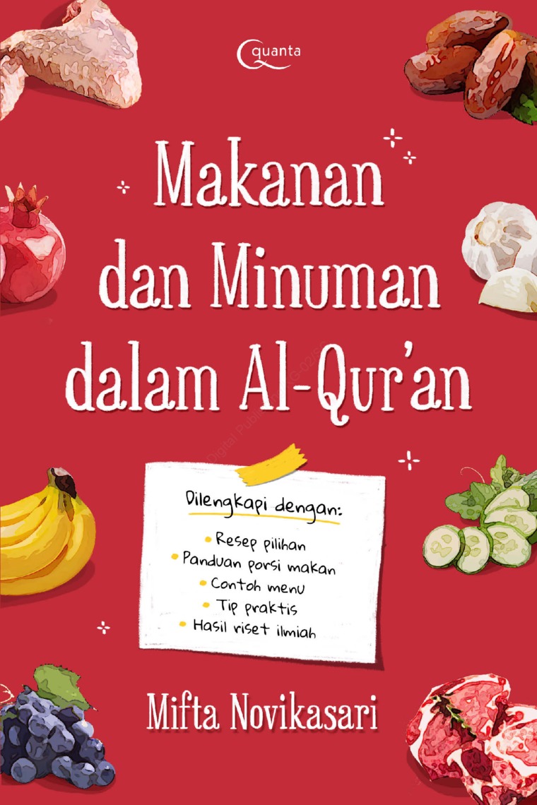 Makanan dan minuman dalam al-qur'an / Mifta Novikasari