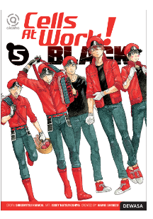 Cells at work! black 5