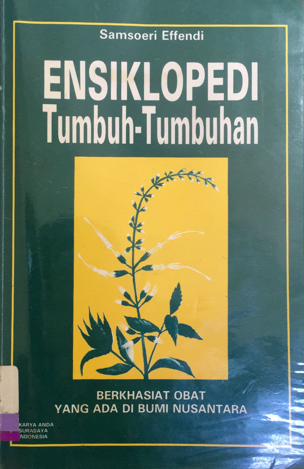 Ensiklopedi tumbuhan-tumbahan : Berkhasiat obat yang ada di bumi manusia