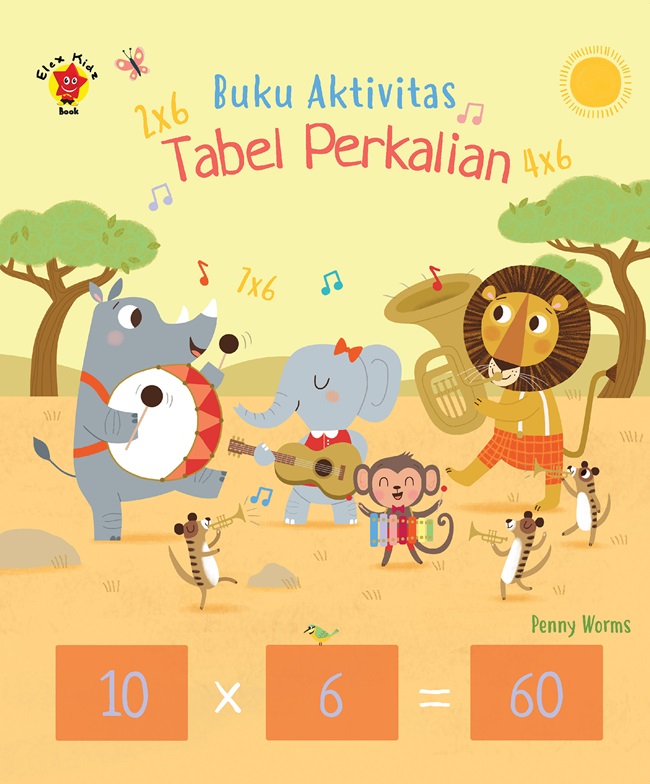Buku aktivitas : tabel perkalian