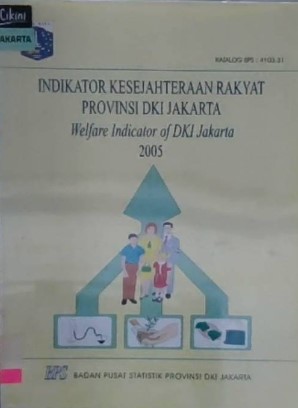 Indikator kesejahteraan rakyat Provinsi DKI Jakarta