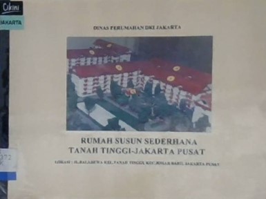 Rumah susun sederhana tanah tinggi-Jakarta Pusat